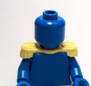 Lego - Minifigure Utensil - Lot of 2 - Yellow Epaulets