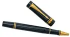 Parker Duofold Rollerball Pen Black & Gold New In Box Flat Top Old Version