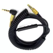 4ft Headphone Audio Cable With Mic For Marshall Monitor On Ear Pro Headphone B