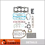 Full Gasket Set Head Bolts Fits 05-11 Audi A3 A4 Quattro Q5 Turbo 2.0L BPY BPG (for: Audi)