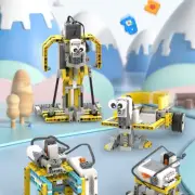 702PCS MOC Technical Power Functions Steam Building Block Compatible Legoes 9686