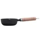 Mini Omelet Pan Butter Melting Cast Skillet Wood