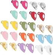 STOBOK 1 Box Love Buckle Bracelet Extender Necklace Clasps Clasps Jewelry Charms Bracelet Clasps Heart Necklace Extender Heart Charm Alloy