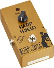 Lone Wolf Blues Company Noise Gate for Harmonica Harp Shield