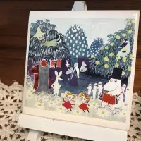 在飛比找蝦皮購物優惠-日本正版 嚕嚕米Moomin鄉村風 人物大集合 方形磁磚