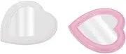 Gogogmee Makeup Mirror Lights Heart Shape Stylish Wall Hanging Decor for Your Home