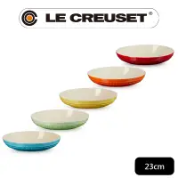 在飛比找PChome24h購物優惠-LE CREUSET-瓷器橢圓形深盤組23cm - 5入 (