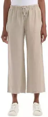 Splendid Ladies' Wide Leg Tencel Pants, Light Brown, X-Large