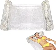 Pool Hammock - Inflatable Swimming Bed, Swimming Pool Lounger, Inflatable Pool Toy for Swimming Pools, Beaches, Lakes and Holidays