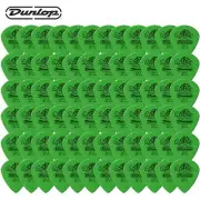 72-PACK Dunlop 498R.88 Tortex Jazz III XL .88 Green Guitar Picks