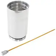 Aeroflow Universal Catch Can Extension Air/Oil Separator Diesel Silve - AF64-4373