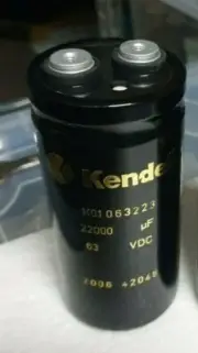 1pc NEW KENDEIL K01 22000UF 63V CAP AUDIO QUAD 303 QUAD 405 UPGRADE NAIM AMP!