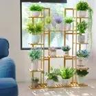 Extra Large Flower Stand Plant Rack Shelf Bamboo Plant Display Storag Rack Unit