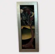 Moorcroft Western Isles Wall Plaque Pottery 2007 Sian Leeper New Condition NICE