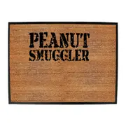 Peanut Smuggler - Funny Novelty Doormat Man Cave Floor mat
