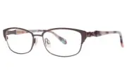 New Max Studio 150M 183 Rectangle Matte Brown Eyeglasses Authentic