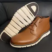 Cole Haan Zerogrand Chukka Boot Brown Tan Size 10 C35593 New MSRP $219