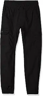 [SOUTHPOLE] Big Boys' Washed Stretch Ripstop Cargo Jogger Pants