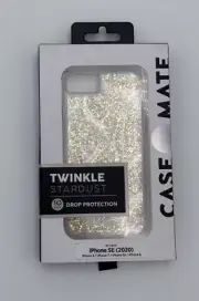 Case-Mate Twinkle Stardust iPhone 8 / 7 / 6s / 6 / SE - Transparent/Glitter