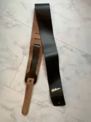 Gibson Logo Guitar Strap Leather