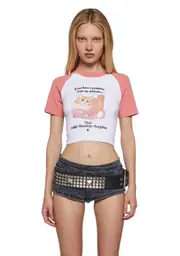 [Worship] Kitty Kitty Raglan Tee