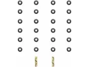 Intake and Exhaust Valve Stem Seal Kit For 1999-2005 Hyundai Sonata 2000 SP915XN