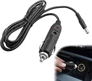 12V 5A Cigarette Lighter Plug Universal 12V Plug Adapter Power Cord 5.5x2.1mm for DVD Player,Camera,GPS,Bluetooth Speakers,Shaver Fans
