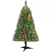 Indiana Spruce 4ft Artificial PreLit Multi Light Christmas Tree