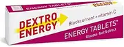 Dextro Energy Blackcurrant Glucose Tablets with Vitamin C, 47 g, 24 Packs, Energy Tablets, for a Quick Burst of Glucose