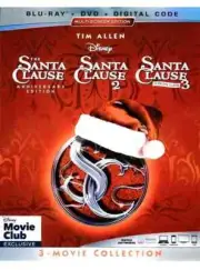 The Santa Clause 3-Movie Collection (DVD, 2019) New Sealed Disney Movie Club