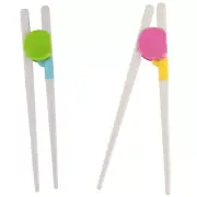 New 2 Pairs Children's Training Chopsticks Kids Learning Chopsticks US Seller