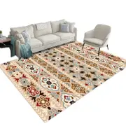 Catzon Vintage Washable Area Rug Stain Resistant Non Slip Carpet for Kitchen-4