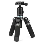 Mini Tripod Portable Desktop Aluminum Small Camera Tripod with 360 Ball Head ...