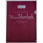 HBO ASIA MISS SHERLOCK 神探夏洛克小姐 資料夾 L夾