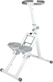 Vertical Climber for Home Gym Exercise Foldable Mountain Climbing Machine with LCD Stair Stepper Machine for Full Body Workout Folding Exercise Fitness Step with Adjustable Handlebar Pedals Cardio