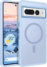 [YINLAI] for Google Pixel 7 Pro Case Compatible with MagSafe, Mobile Phone Case Google Pixel 7 Pro Magnetic Cover Case Translucent Matt Shockproof Scratch-Resistant Protective Case for Google Pixel 7