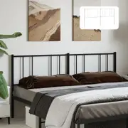 Metal Headboard Bedroom Furniture Single Double Queen King Bed Head vidaXL