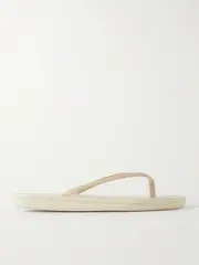 [Ancient Greek Sandals] Ancient Greek Sandals - Saionara Leather Flip Flops - Off-white - IT42 IT 42 Off-white