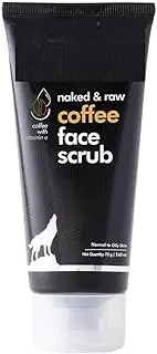 Coffee Tan & Dead Skin Removal Face Scrub (75gm)|Caffeine & Walnut Scrub for Face|Exfoliating & Brightening Scrub|Blackhead Remover,Whitehead Remover,Detan Pack I Face Sc.ru.b For Women & Men