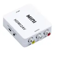 在飛比找蝦皮購物優惠-HDMI轉AV接盒轉換器 hdmi2av