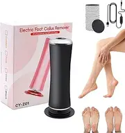Dermave Electric Foot Callus Remover, Lectric Callus Remover for Feet, 360 Rotation Dermave Callus Remover for Feet, Gently & Quickly Buffs Dead, Hard Cracked Dry for Smooth, Healthy Feet /167