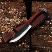 Hunting Knife Fixed Blade High Quality Corban Steel Camping Knife With Sheath