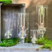 Wolfard Floater Hand Blown Glass "One 9" Oil Lamp" New USA
