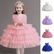 Children's Dress Puffy Dress Cake Princess Dress Baby Girl Baby Birthday Party