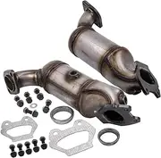 daili store Exhaust Catalytic Converter Bank1 & Bank2 Compatible With Dodge Compatible With Avenger Compatible With Journey 2011-2014