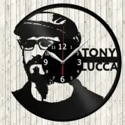 Tony Lucca Vinyl Record Wall Clock Decor Handmade 7272