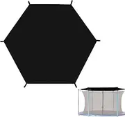 Trampoline Sun,6/14ft SunproofTrampoline Shade,Sun-Protection Trampolines Canopy,Sun Protection Trampoline Tent Anti-Uv for 6ft-8ft-10ft -12ft-14ft Trampoline Accessories