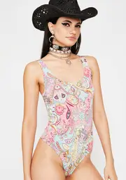 Rainbow Killa Swag Knit Bodysuit