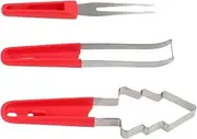 Fruit Cutter Watermelon, Portable Watermelon Slicer, Kitchen Gadgets, Cantaloupe Mold, Pineapple Ballers, Fruit Cutting Tools for Outdoor Beach Camping