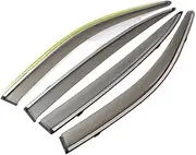 Car Window Visor Compatible for Cadillac XTS 2013-2019 2014 Vent Awning Shade Sun Rain Guard Deflector Windshield Auto Accessories Stickers